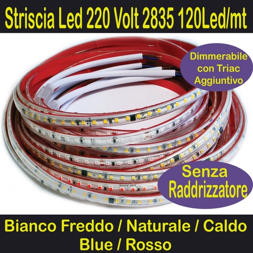 Striscia led bianca - led, volt