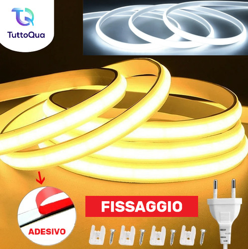 Striscia led cob 220v alta - striscia,