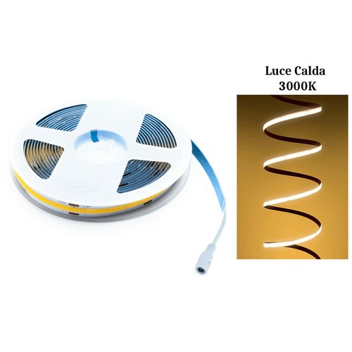 Striscia cob led adesiva - striscia,