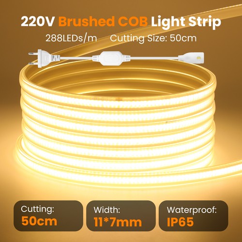 Striscia led cob 220v - striscia,