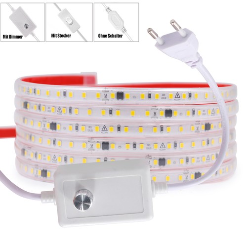 Striscia led 220v cob con - striscia,