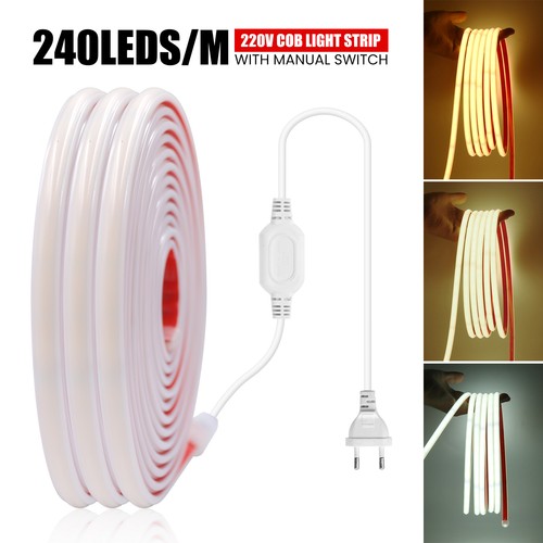 Striscia led cob 220v alta - led,