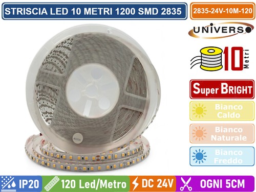Striscia led monocolore 10m - led,