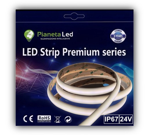 Metri striscia 2400 led cob - striscia,