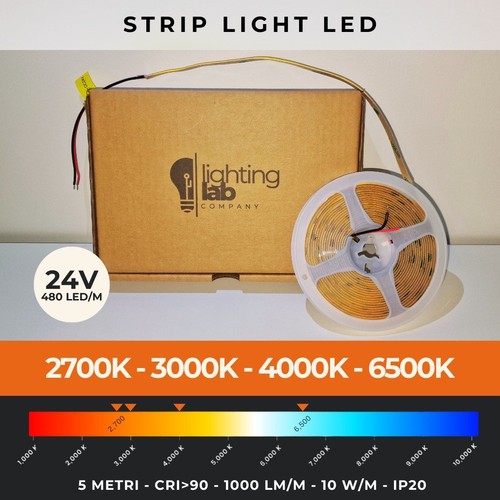 Striscia led cob - led, 5 m